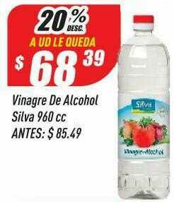 Supermercados Comodin Vinagre De Alcohol Silva oferta