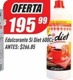 Supermercados Comodin Edulcorante Si Diet oferta