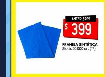 Walmart Franela Sintética oferta