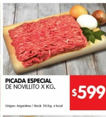 Disco Carne picada oferta