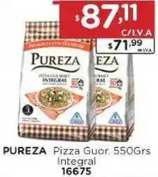 Hipermay Pureza Pizza Guor. Integral 550grs oferta