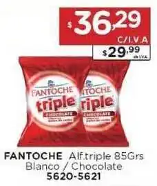 Hipermay Fantoche Alf. Triple Blanco / Chocolate 85grs oferta