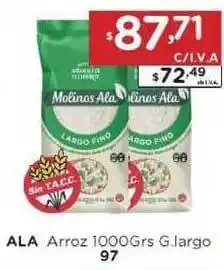 Hipermay Ala Arroz G. Largo 1000grs oferta