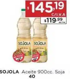 Hipermay Sojola Aceite Soja 900cc. oferta