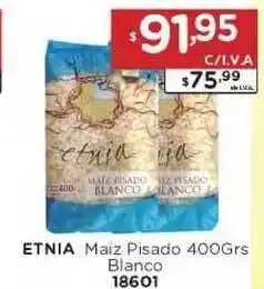 Hipermay Etnia Maiz Pisado Blanco 400grs oferta
