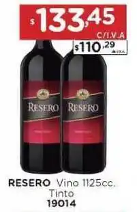 Hipermay Resero Vino Tinto 1125cc. oferta