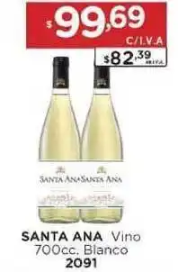 Hipermay Santa Ana Vino Blanco 700cc. oferta