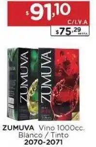 Hipermay Zumuva Vino Blanco / Tinto 100cc. oferta