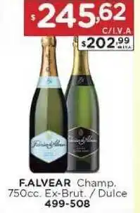 Hipermay F. Alvear Champ. Ex-brut / Dulce 750cc oferta
