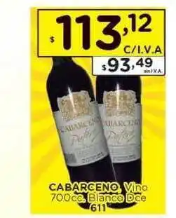 Hipermay Caberceno Vino Blanco Dce 700cc oferta