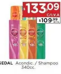 Hipermay Sedal Acondic / Shampoo 340cc oferta