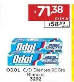 Hipermay Odol C/D Dientes Blancos 90grs oferta