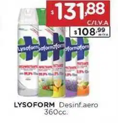 Lysoform Desinf. Aero 360cc.