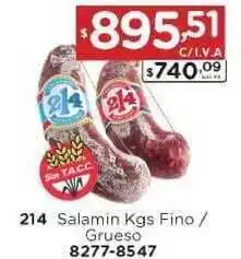 Hipermay 214 Salamin Fino / Grueso Kgs oferta