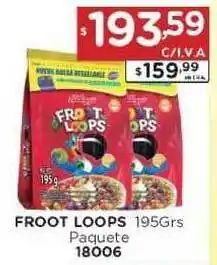 Hipermay Froot Loops Paquete 195grs oferta