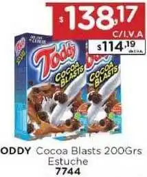 Hipermay Toddy Cocoa Blasts Estuche 200grs oferta