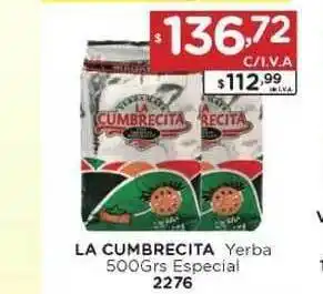 Hipermay La Cumbrecita Yerba Especial 500grs oferta
