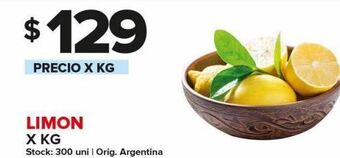 Carrefour Limón x kg oferta