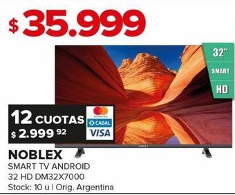 Carrefour Smart tv noblex oferta