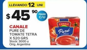 Carrefour Maxi Puré de tomate canale 520g oferta