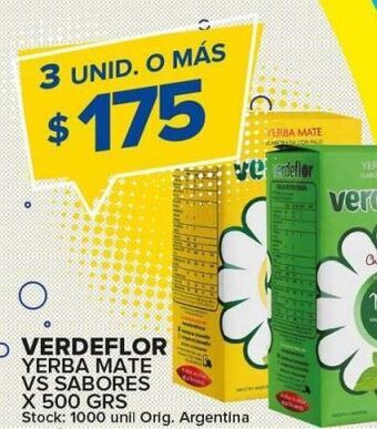 Carrefour Maxi Yerba mate verdeflor 500g oferta