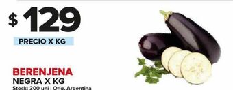 Carrefour Maxi Berenjena negra x kg oferta