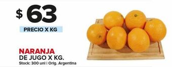 Carrefour Maxi Naranja de jugo x kg oferta