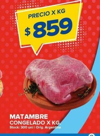 Carrefour Maxi Matambre congelado kg oferta