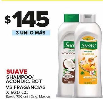 Carrefour Maxi Shampoo/acondicionador suave 930cc oferta
