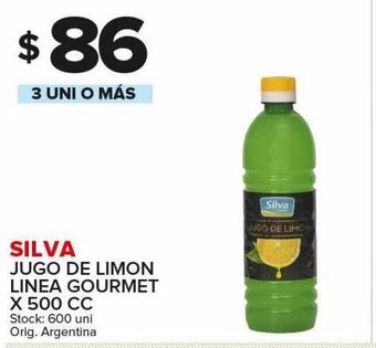 Carrefour Maxi Jugo de limón silva 500cc oferta