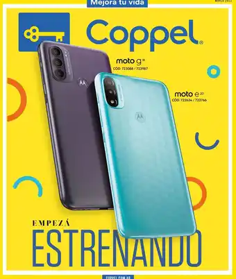Coppel Celulares motorola moto g31 y moto e20 oferta
