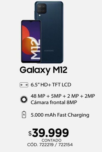 Coppel Galaxy m12 oferta