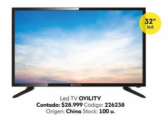 Coppel Led tv 32" oyility oferta