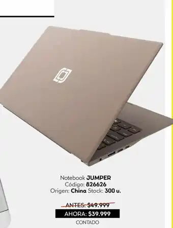 Coppel Notebook jumper oferta