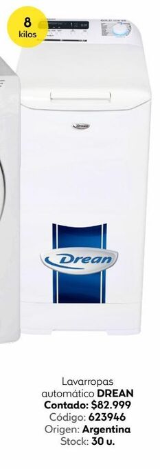 Coppel Lavarropas automático drean oferta