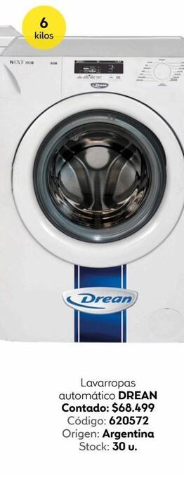Coppel Lavarropas automático drean oferta