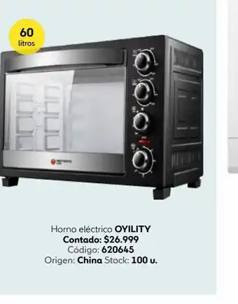 Coppel Horno eléctrico oyility 60l oferta