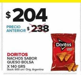 Carrefour Maxi Doritos Nachos Sabor Queso Bolsa oferta