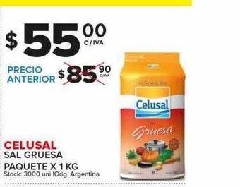 Carrefour Maxi Celusal Sal Gruesa oferta