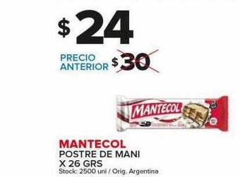 Carrefour Maxi Mantecol Postre De Mani oferta