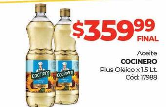 Diarco Aceite Cocinero Plus Oléico oferta