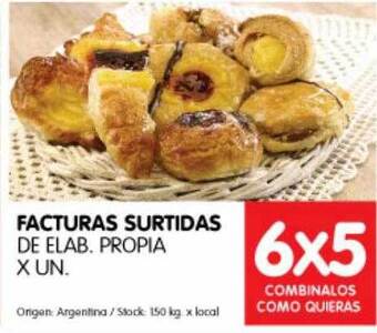 Disco Facturas Surtidas oferta