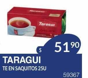 Masivos Taragui Te En Saquitos oferta