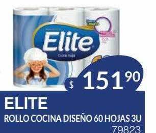 Masivos Elite Rollo Cocina Diseño 60 Hojas oferta
