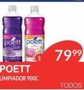 Masivos Poett Limpiador oferta