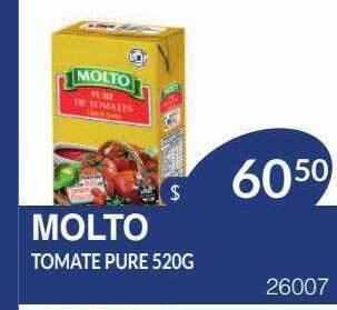 Masivos Molto Tomate Pure oferta