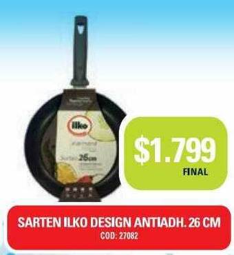 Maxiconsumo Sarten Ilko oferta