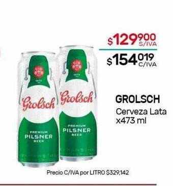 Nini Mayorista Grolsch Cerveza oferta