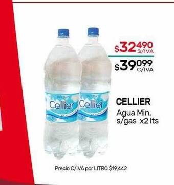 Nini Mayorista Cellier Agua Min S Gas oferta
