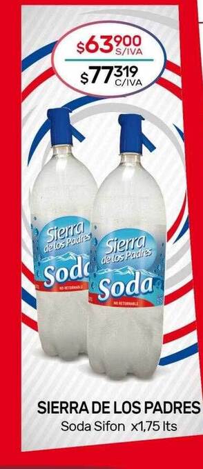 Nini Mayorista Sierra De Los Padres Soda Sifon oferta